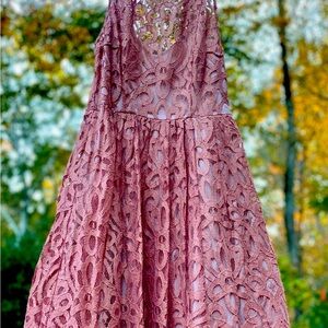 Anthropologie lace dress.